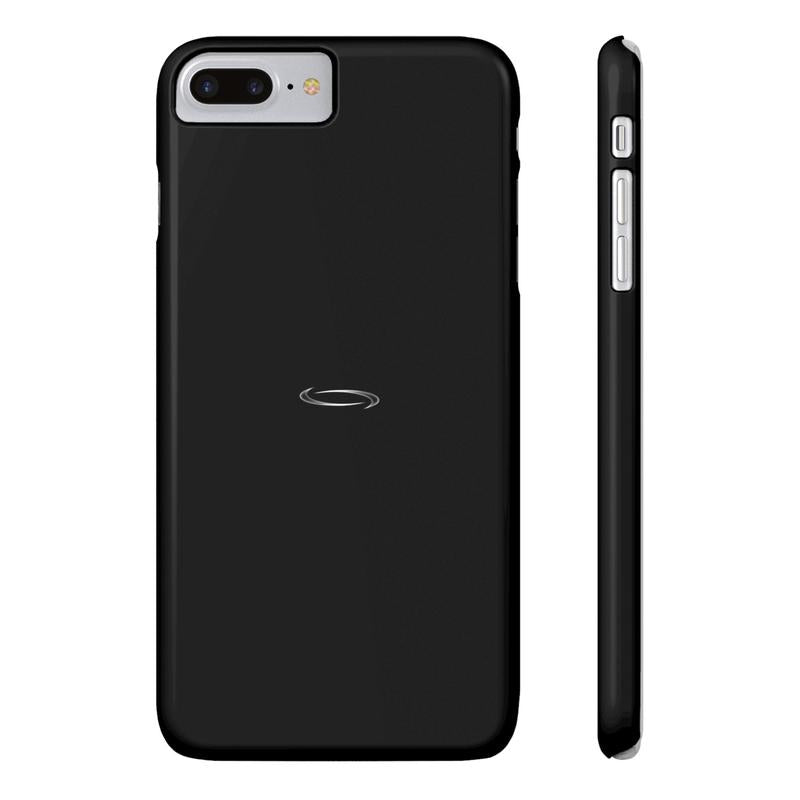 Slim Phone Cases - Black Design, Compact Size, Durable Material, Versatile Protection for Your Device